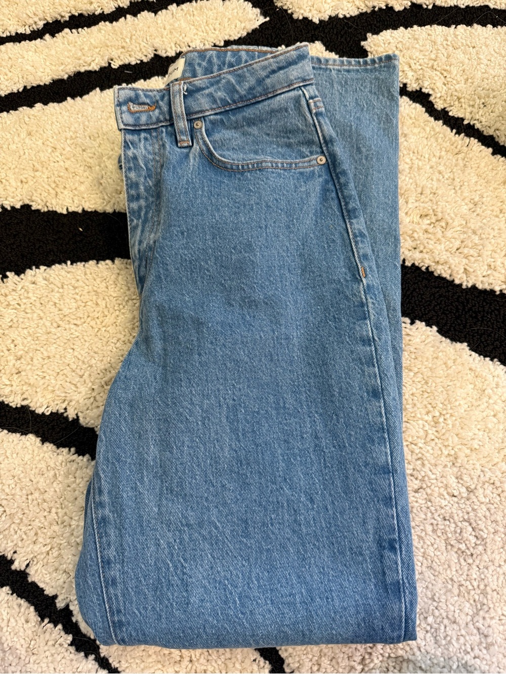 Denim Forum Rowan Curve-Fit Super High-Rise Straight Jean - Picture 4 of 5